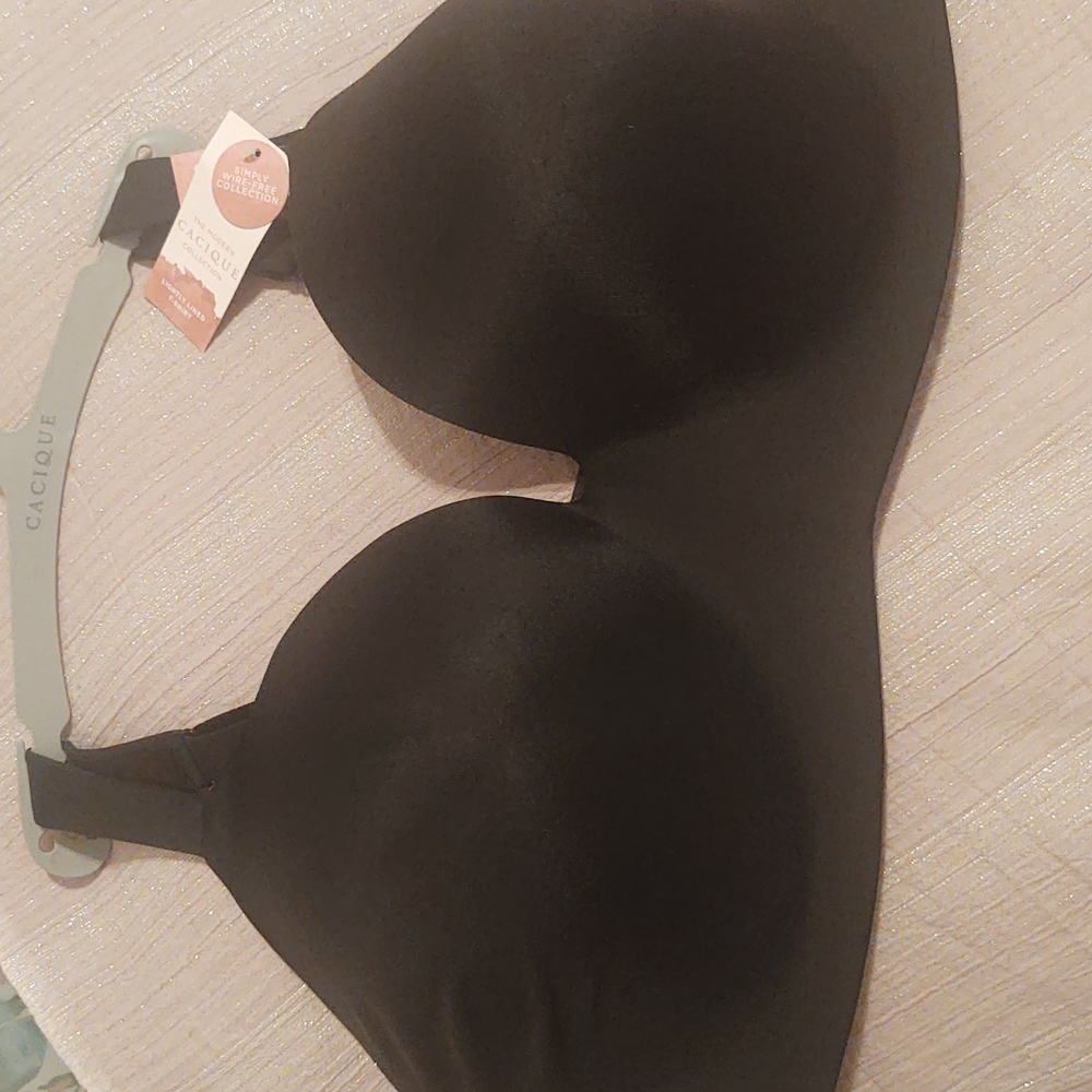 Cacique simply wire free bra46DDD NWT